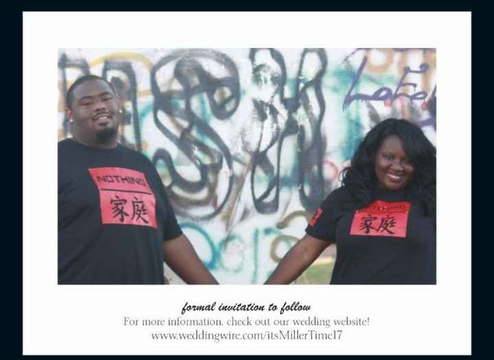 Let's see those Save the Dates and invites!