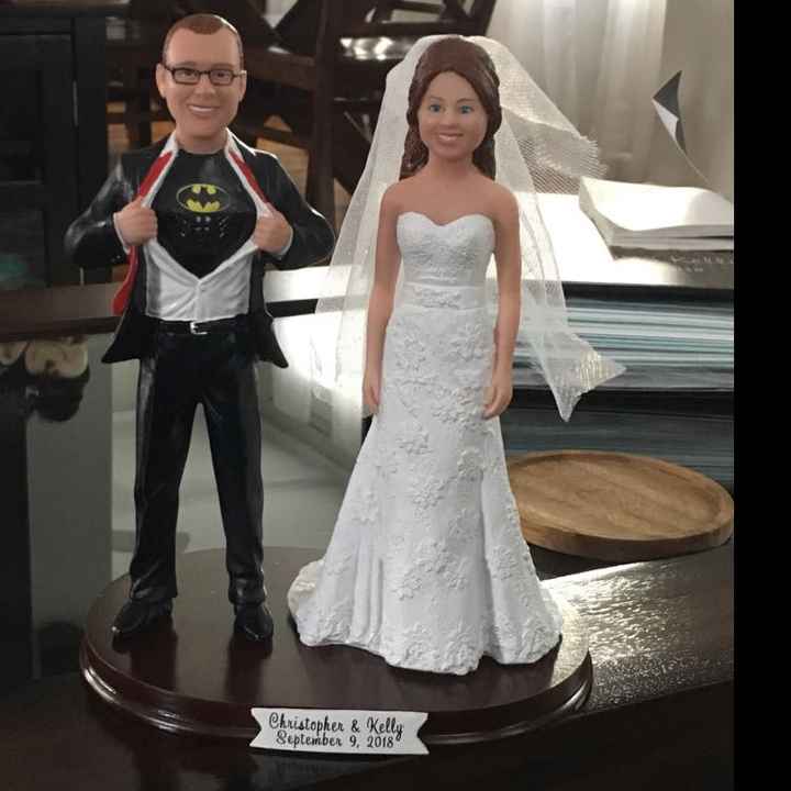 Bobblehead Cake topper - 1