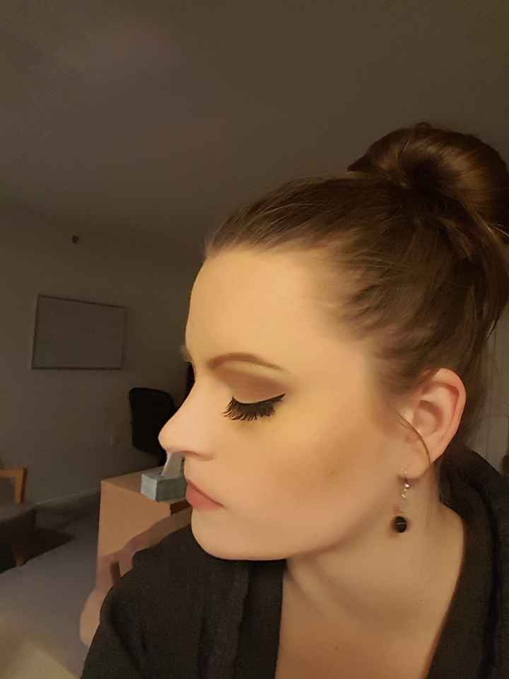 Show us your bridal make up / trials - 1