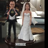 Bobblehead Cake topper - 1