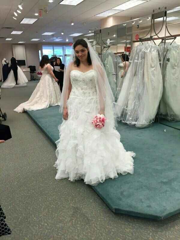 I said yes to the dress!