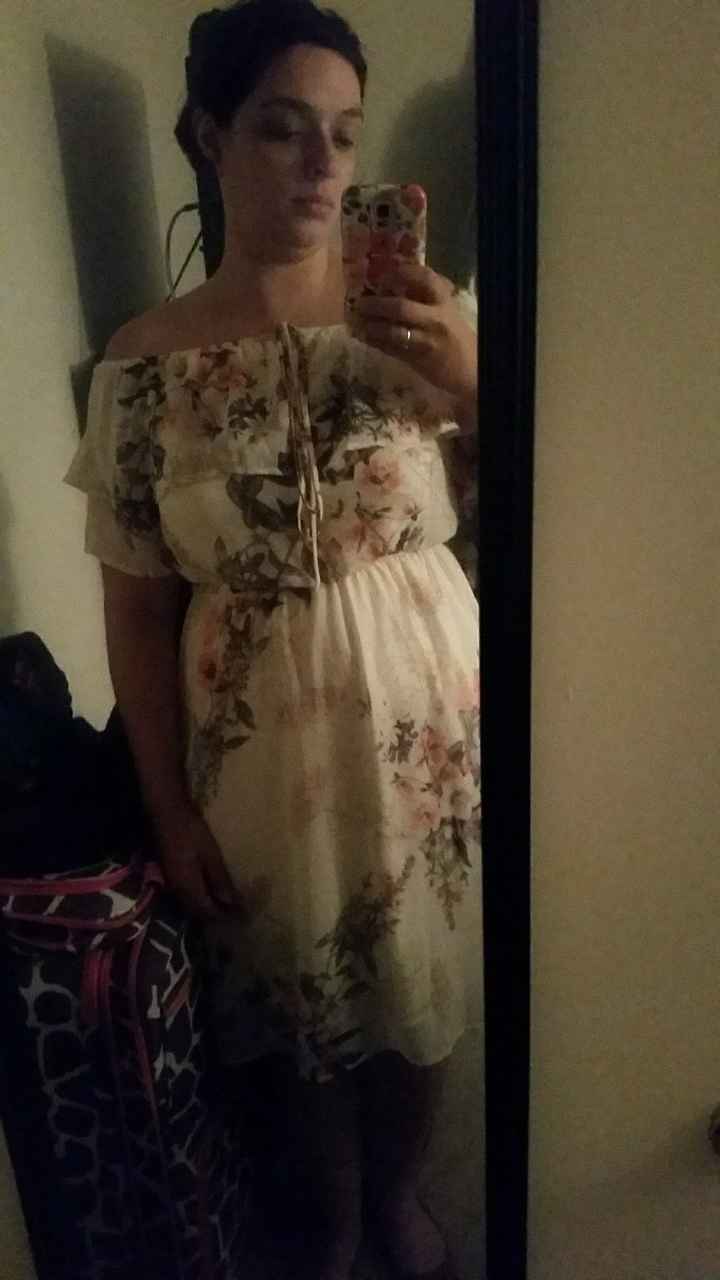 Bridal shower dress