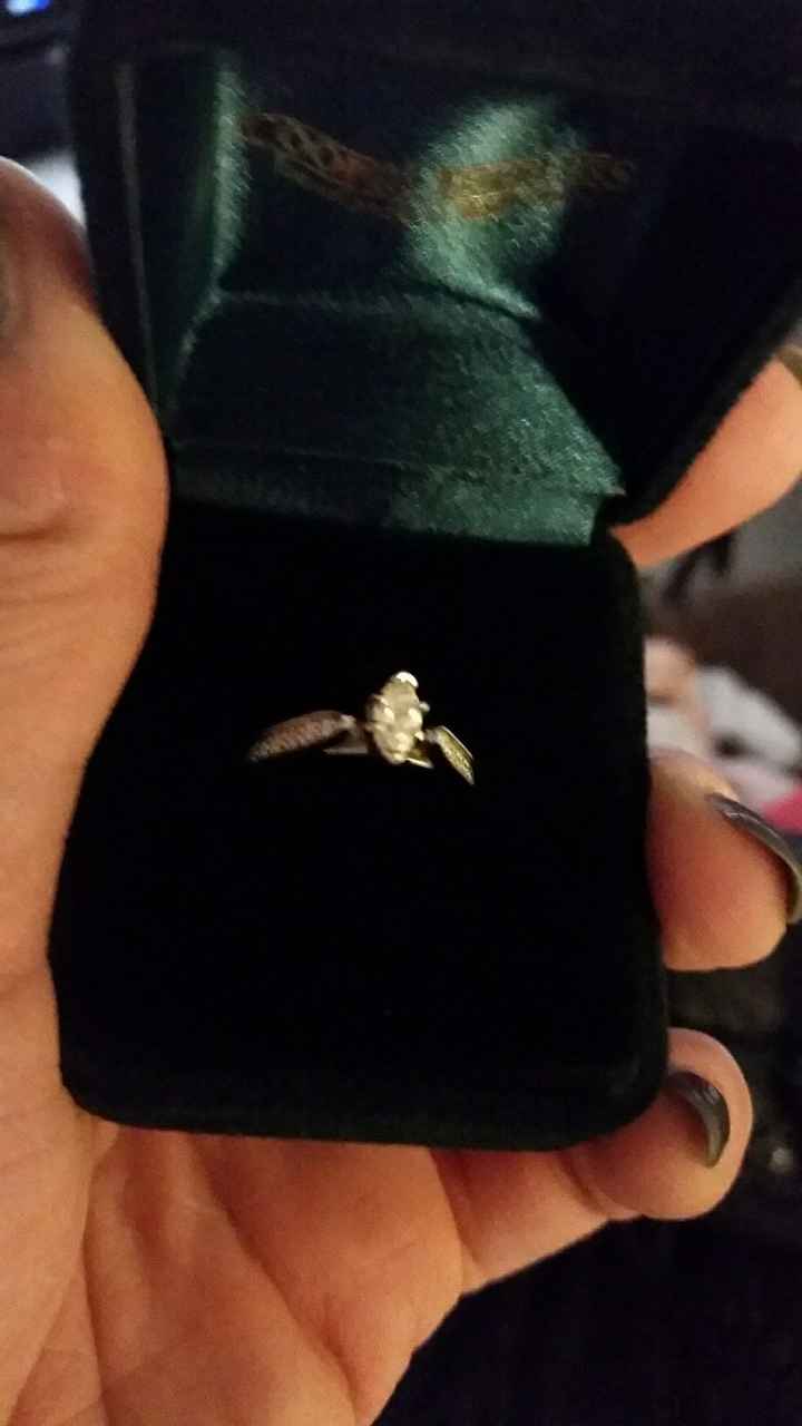Who else received an heirloom ring?