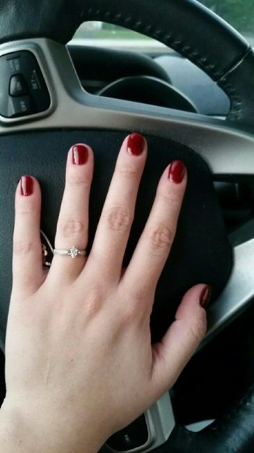 What nail color do you feel compliments your ring the best?