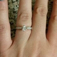 Small diamond ladiessssss.....Let me see those small diamond halo's (half carat and lower)