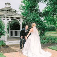 First look with my handsome groom! 