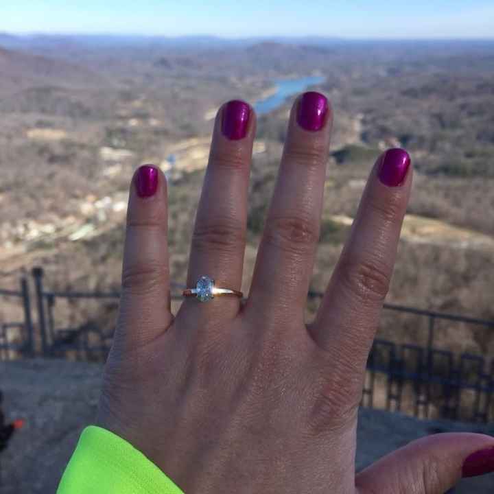 Lets see those beautiful engagement rings