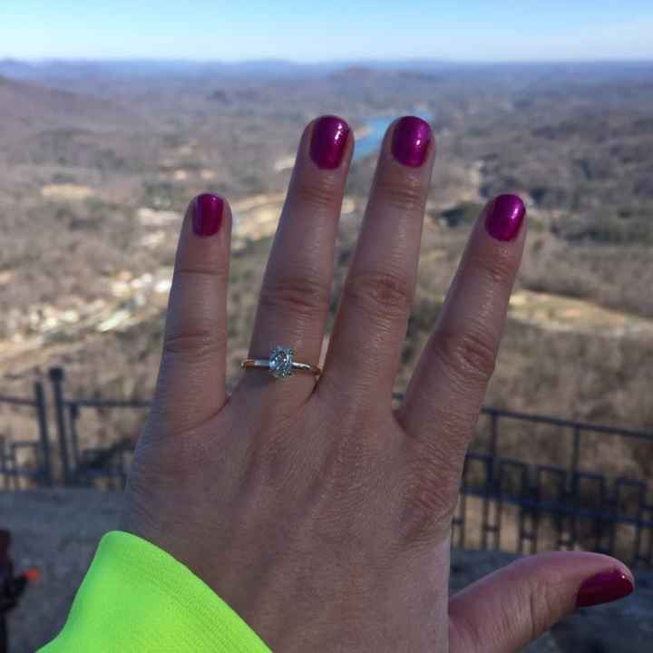 Let's see your engagement rings