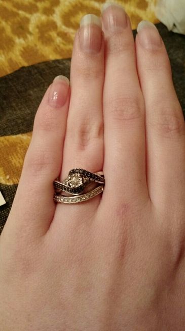 Let me see your...wedding bands!