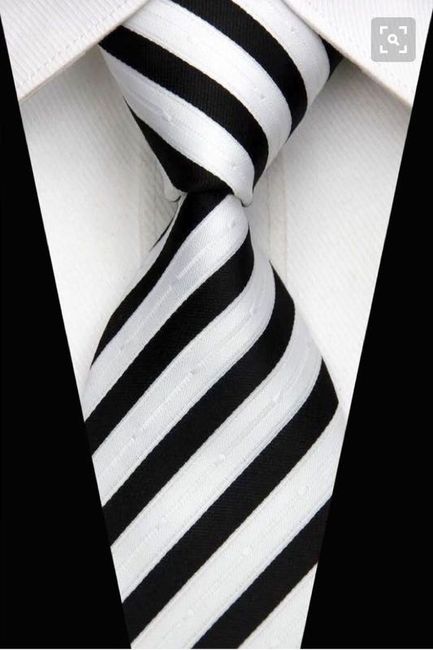 Black and white striped tablecloth