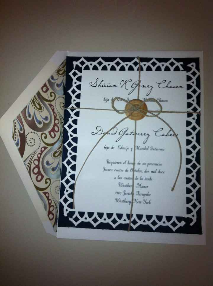 My DYI Invites