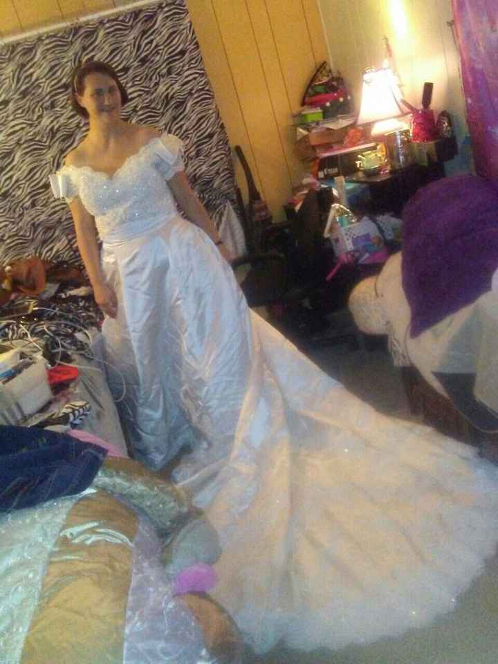 Show me your wedding dresses! :)