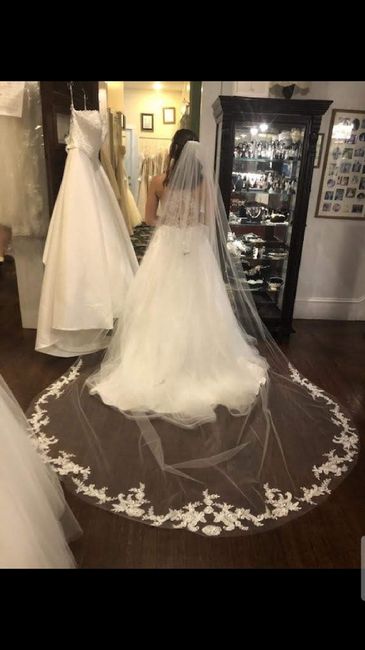 Lets see those veils/ head pieces/ hair pieces! - 1