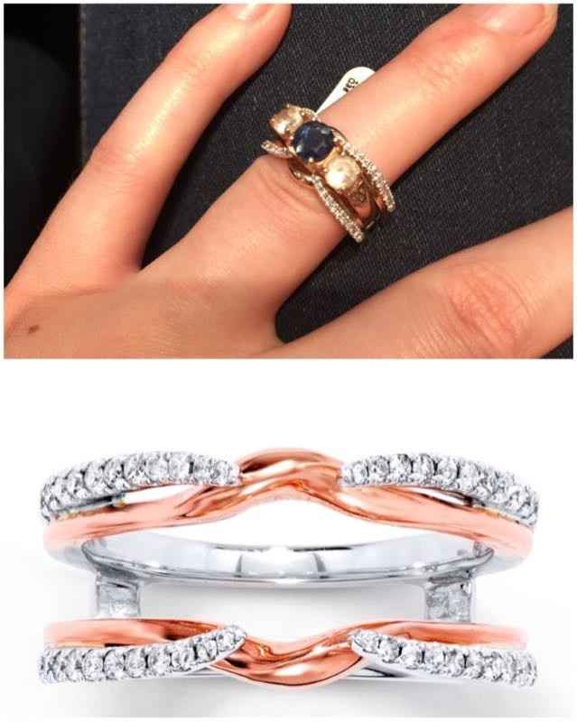 10k next to 14k Rose Gold? Pics please!