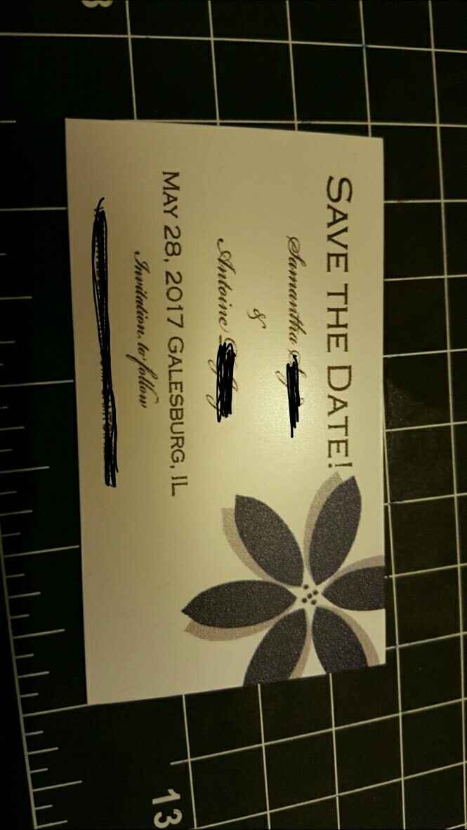 Save The Date- Ill show you mine if you show me yours!