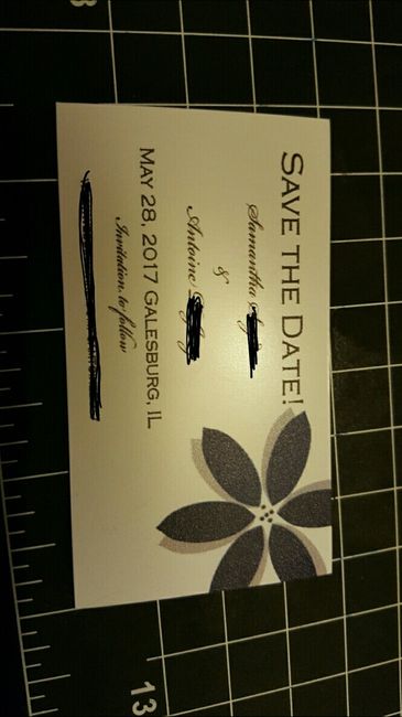 Save The Date- Ill show you mine if you show me yours!