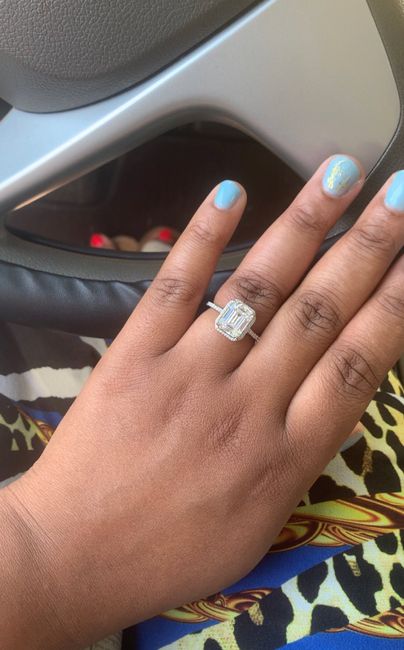 Moissanite or Diamond Ring Engagement Ring? 5