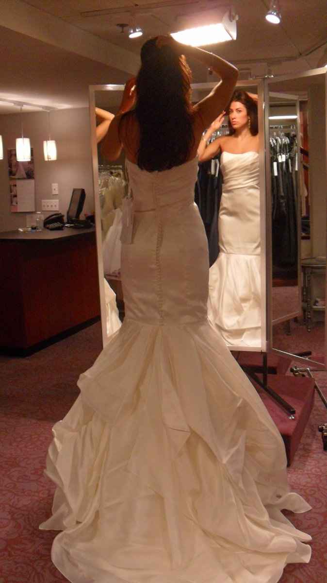 Finally tried on my dress!! What do you think?