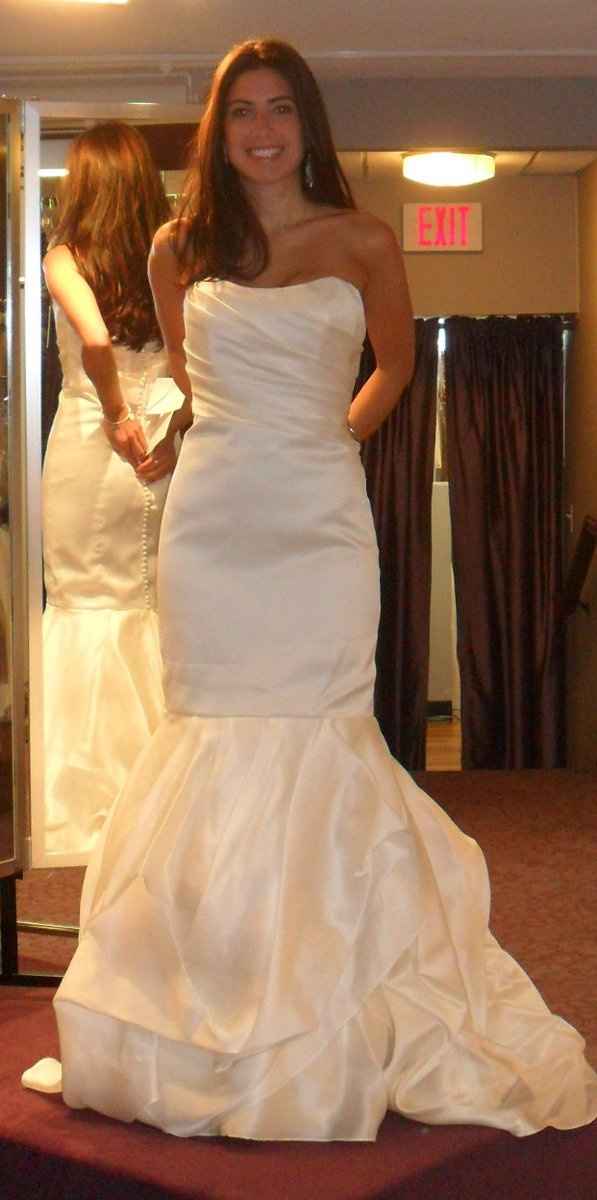 Finally tried on my dress!! What do you think?