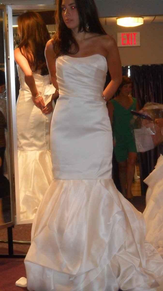 Finally tried on my dress!! What do you think?