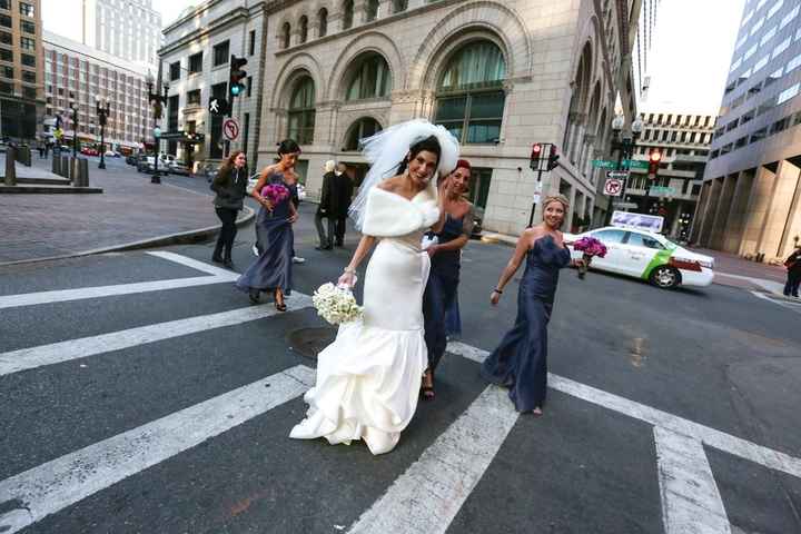 A few Boston Winter Wedding Pics!