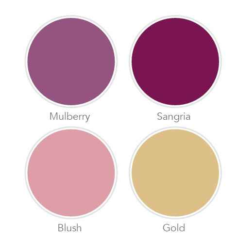 What color bridesmaid dresses to go with gold ombre dress?