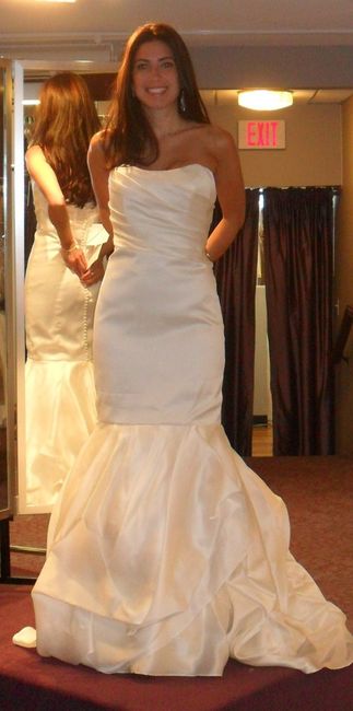 Finally tried on my dress!! What do you think?
