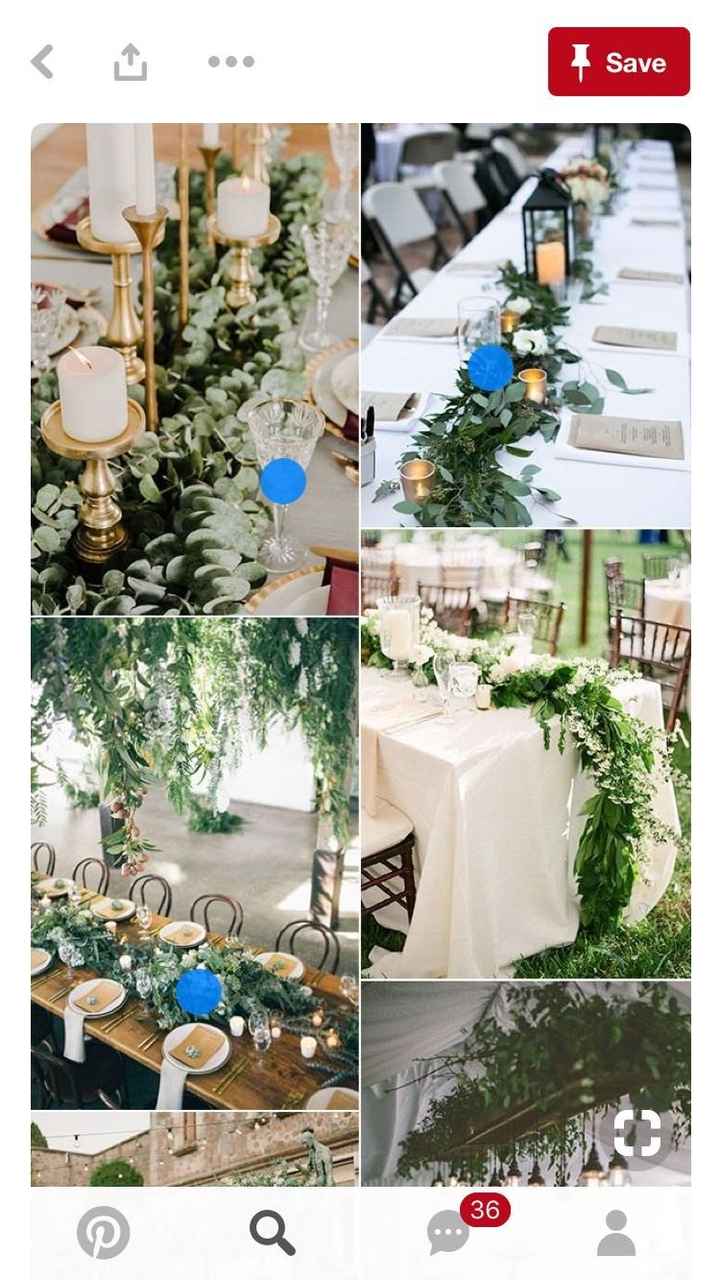 Centerpieces for captains tables