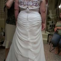 4 months to fit into dress!  40 lbs or so....