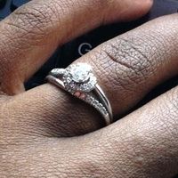 Show me your RING...engagement and/or wedding band :)