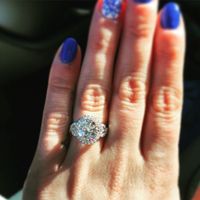 Show me your moissanite rings! 💍 - 1