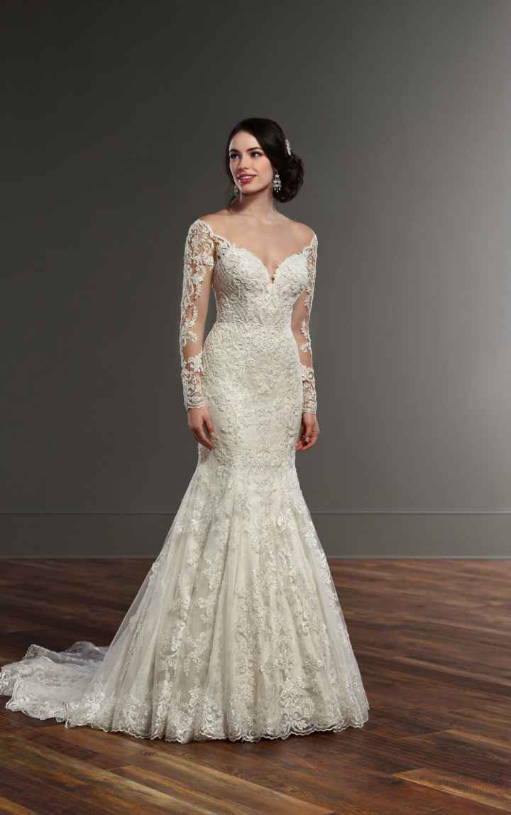 Strapless, sleeveless, or sleeves? What style is your wedding dress? - 1