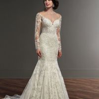 Strapless, sleeveless, or sleeves? What style is your wedding dress? - 1