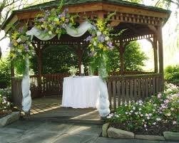 Decorating a not so beautiful Gazebo