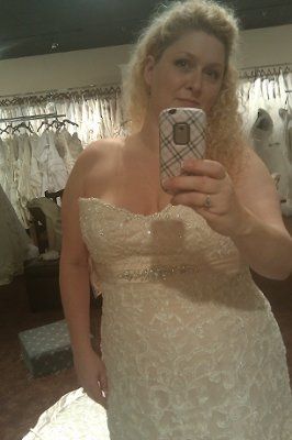 So you said yes to the dress.... now let's see it! :)