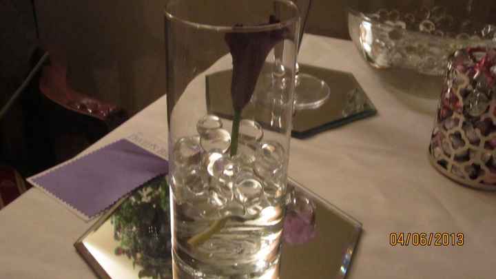 reception decor   DIY idea  water beads!!