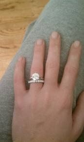 pave, prong, or channel set wedding band with a 1 carat round solitaire?
