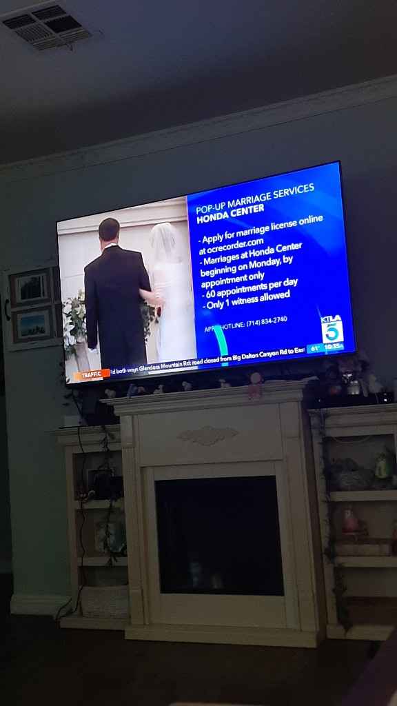 Marriage license in Los Angeles - 1