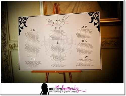 Seating Chart template