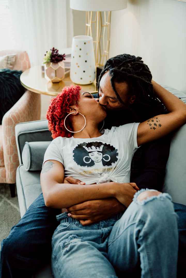 Anyone have engagement photos that are neither cutesy nor glam? - 3