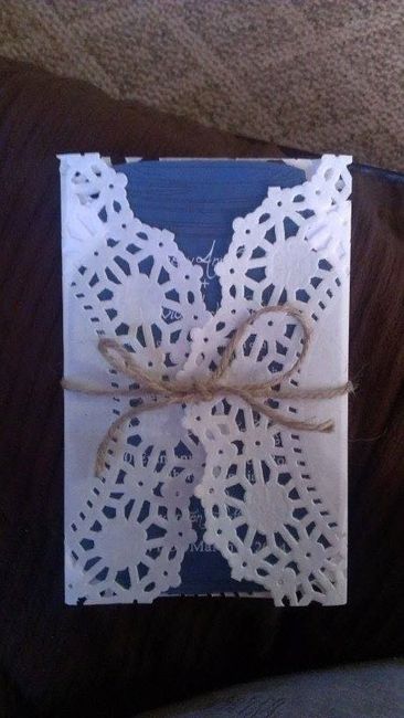 invitations...what did yours look like?