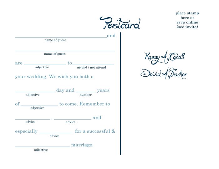 invitations...what did yours look like?