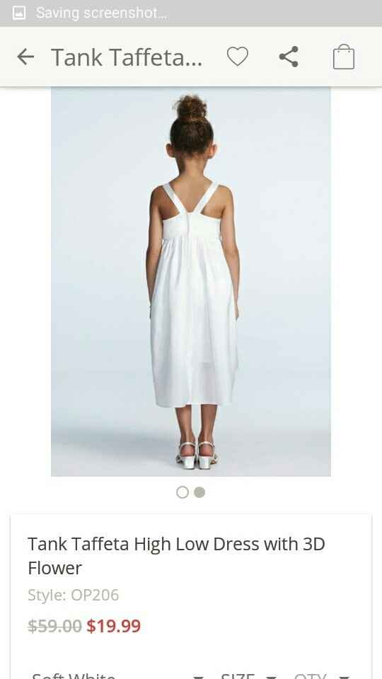 Flower girl dresses!