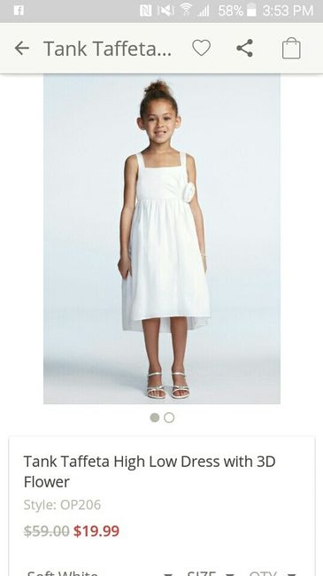 Flower girl dresses!