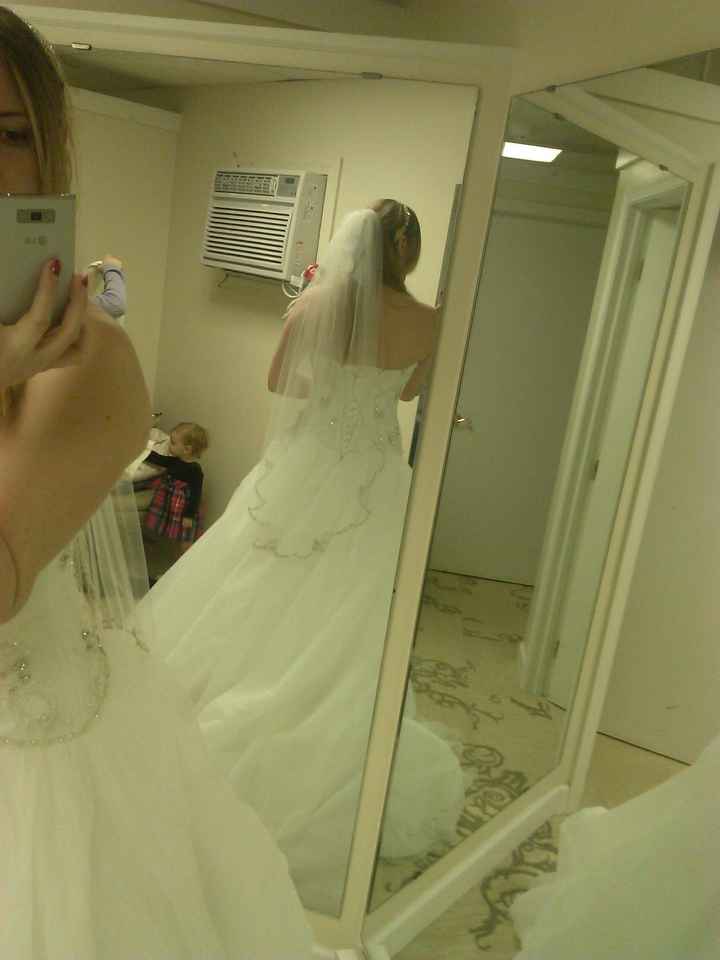 My dress...