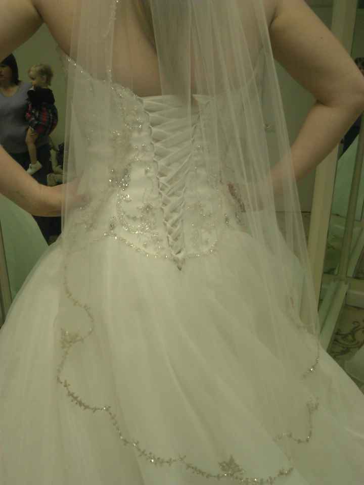 My dress...