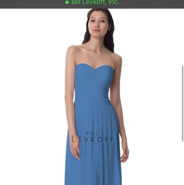 i finally picked a bridesmaid dress! - 1