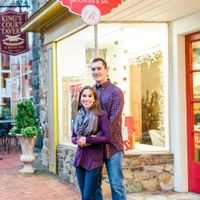 How to correspond engagement photo outfits? - 1