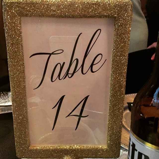 Table number cards - what holders are you using?