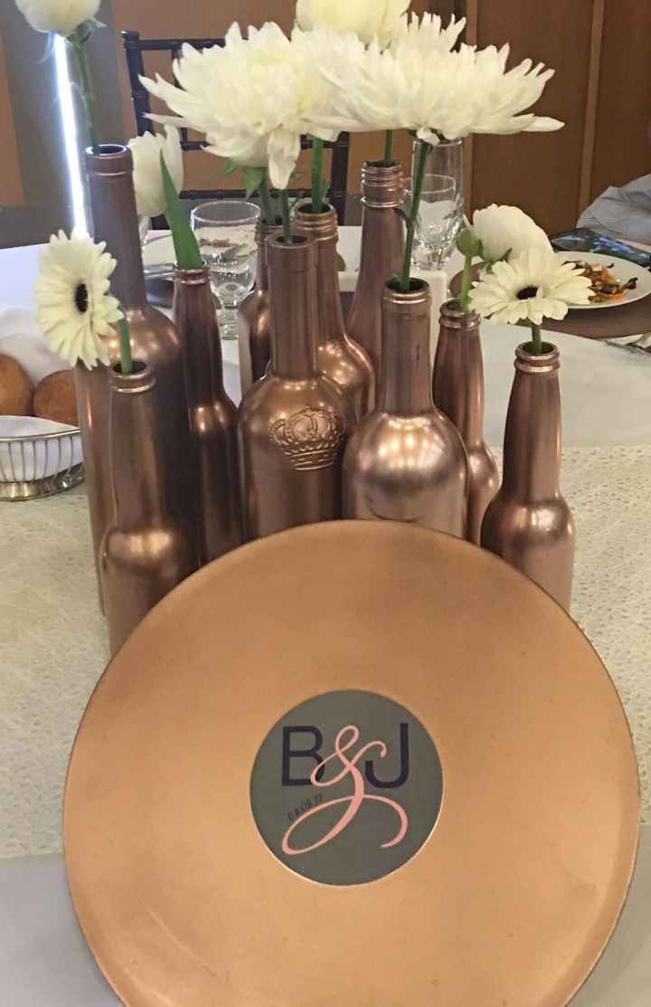 Rose Gold Charger Plates